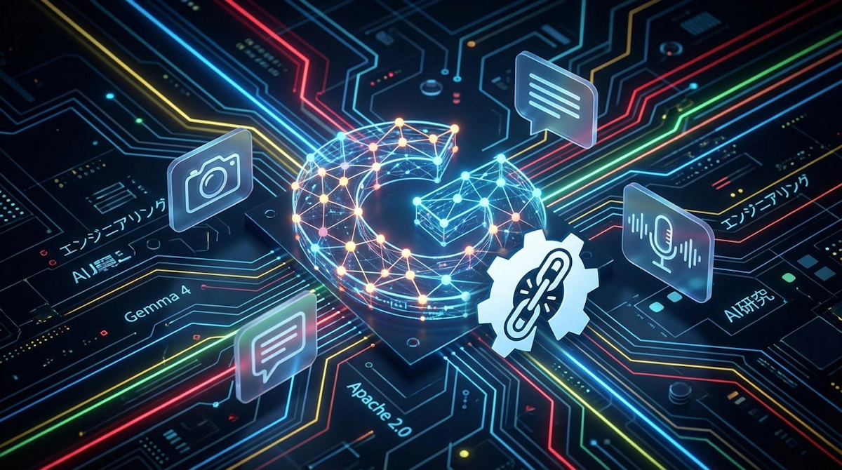 Google Gemma 4がオープンソースLLMの常識を変える