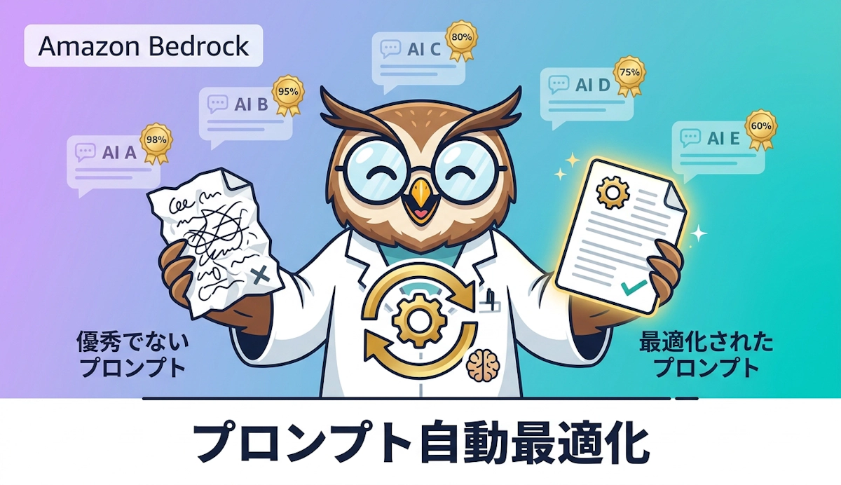 Amazon Bedrock Advanced Prompt Optimizationで実現するモデル移行と性能改善の自動化