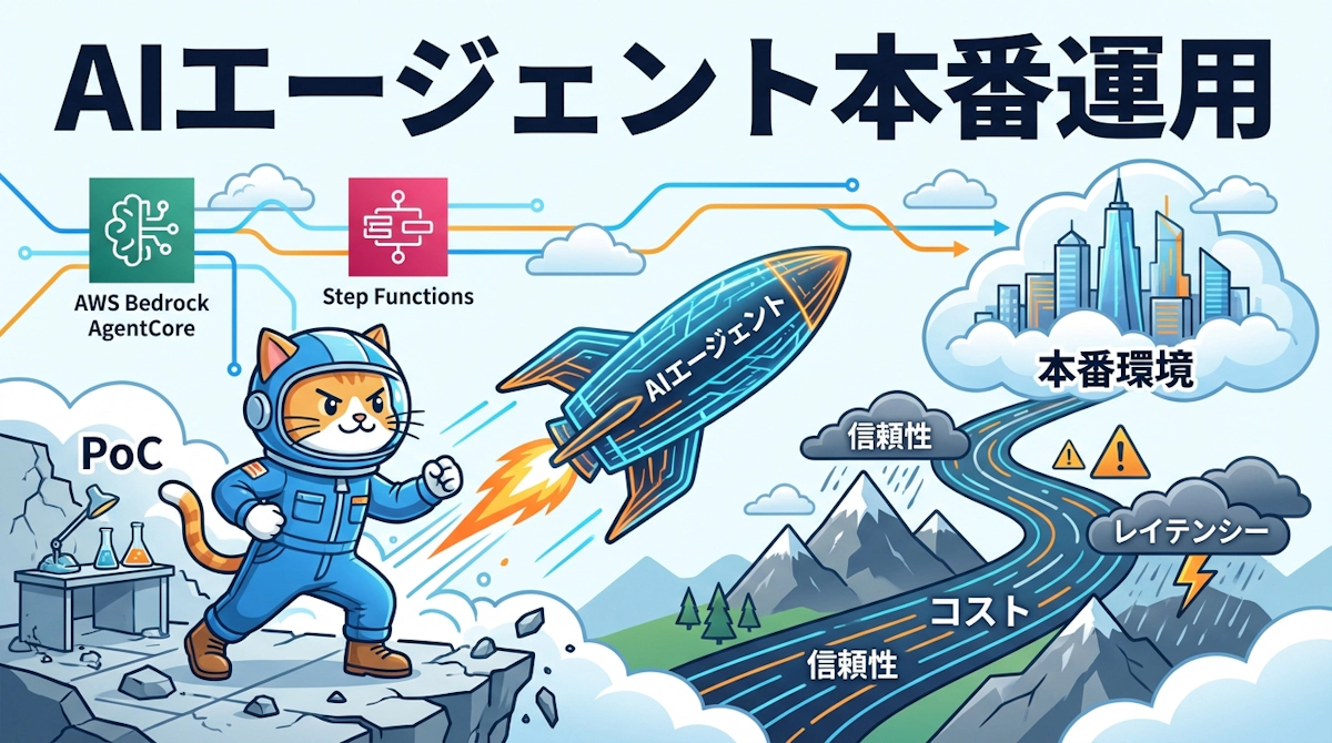 AIエージェントを本番で動かすということ ― コパイロットからコワーカーへの険しい道のり