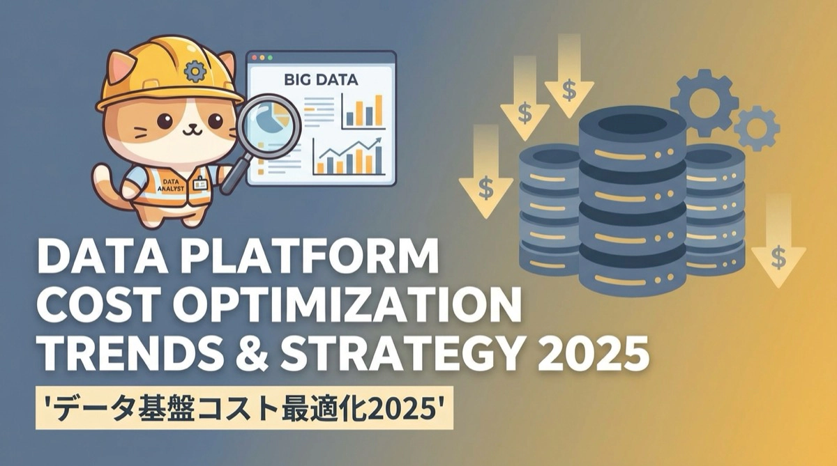 データ基盤の“今”を見据えたコスト最適化──2025年版最新トレンドと戦略