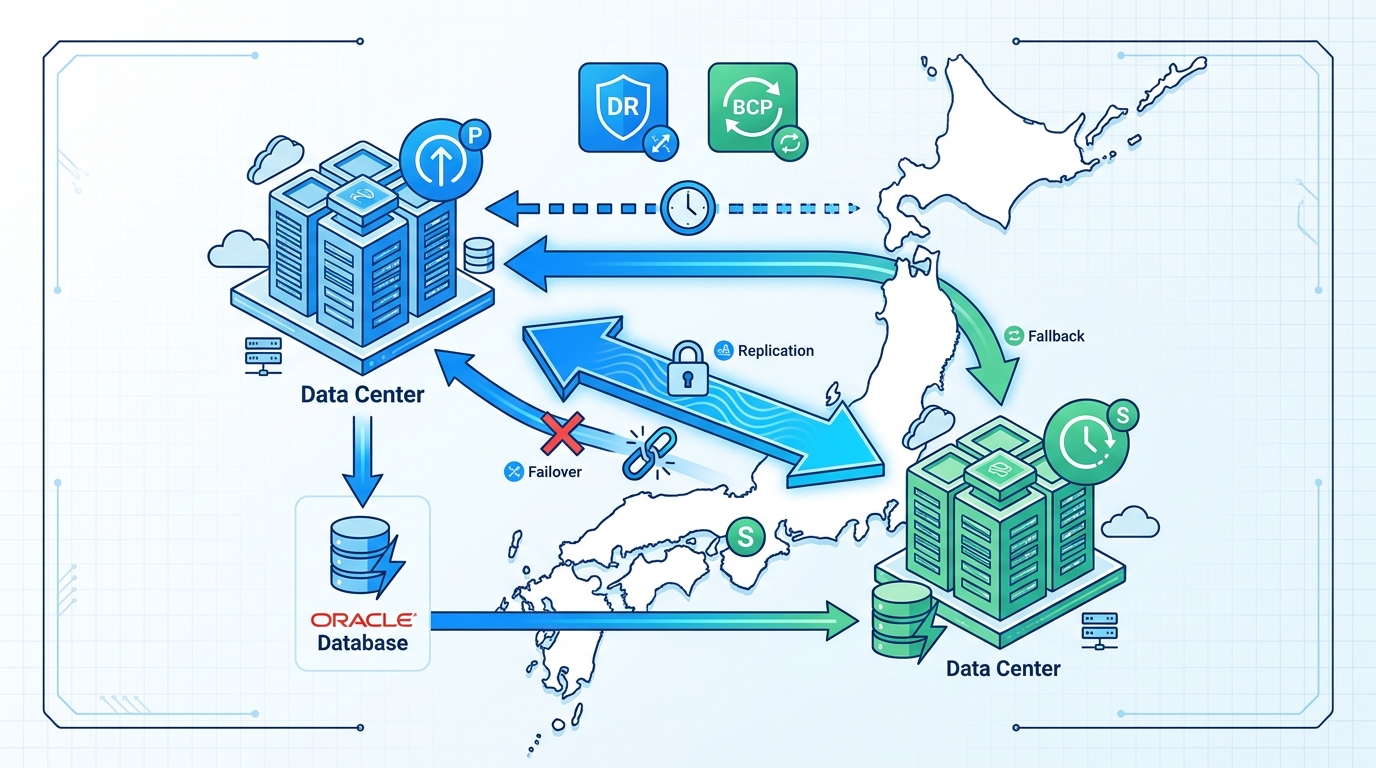 Tokyo-Osaka DR architecture diagram