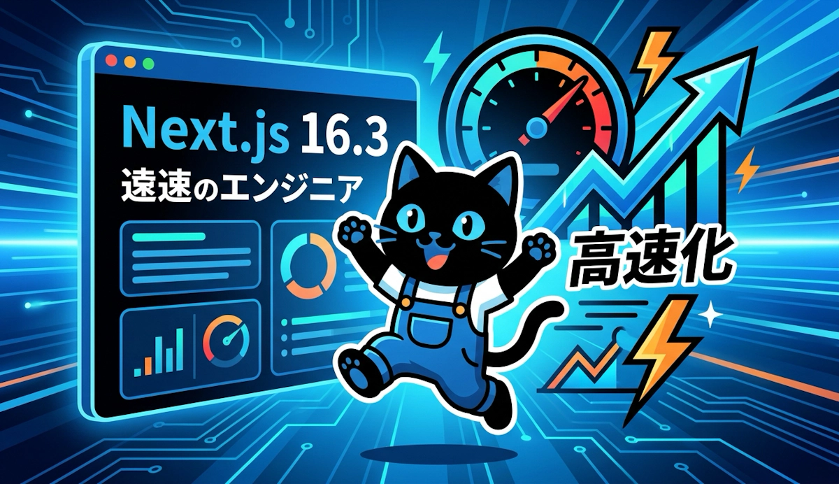 Next.js 16.3の新機能を実運用に活かすパフォーマンス改善の勘所