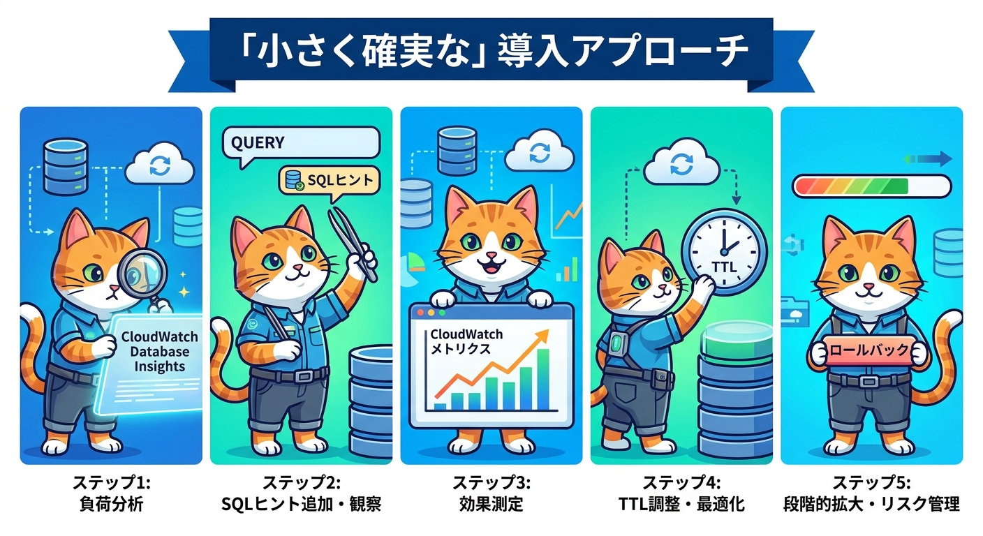 小さく確実な導入アプローチ