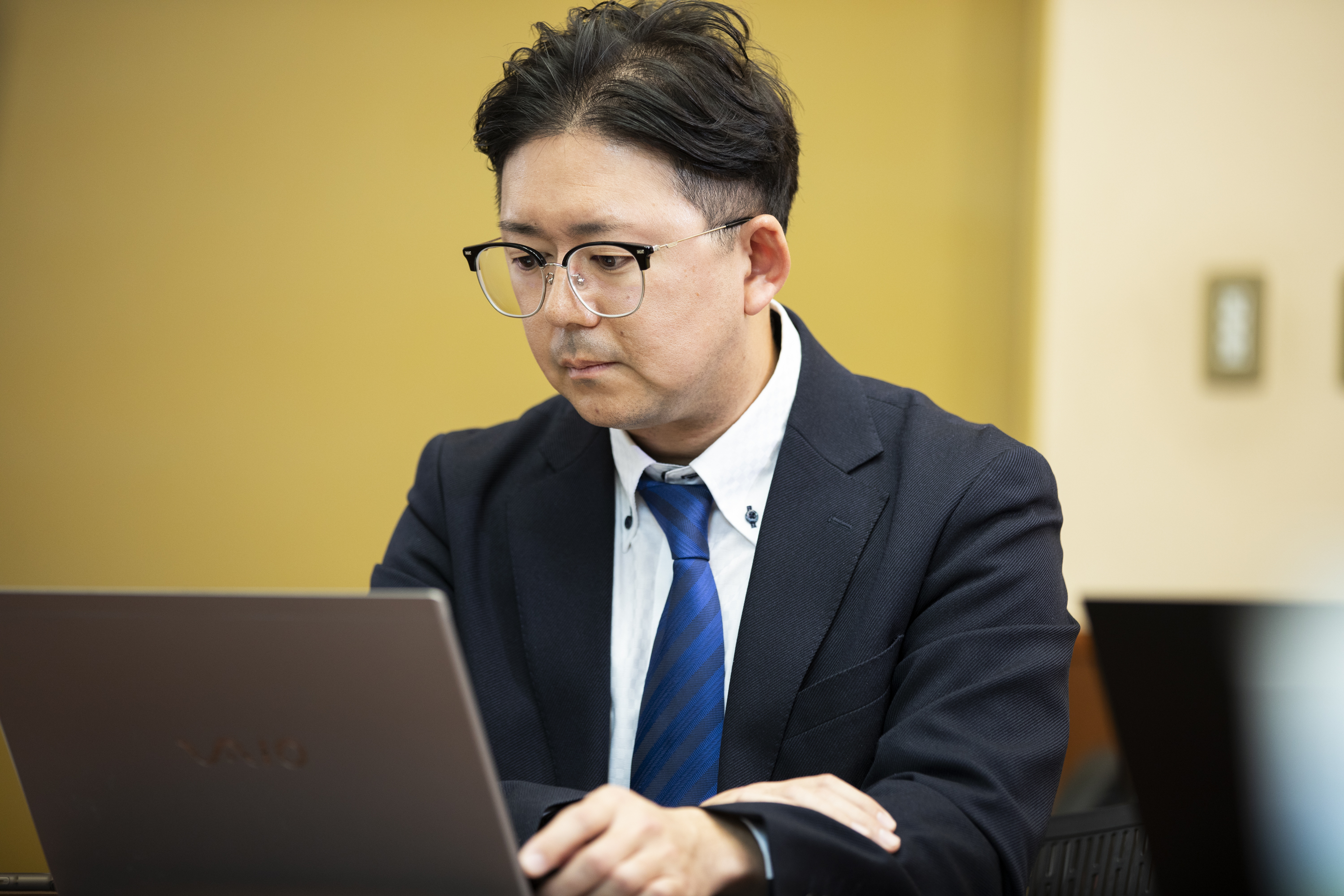 ラーゲイトのスピード感や技術力を評価する坂口様