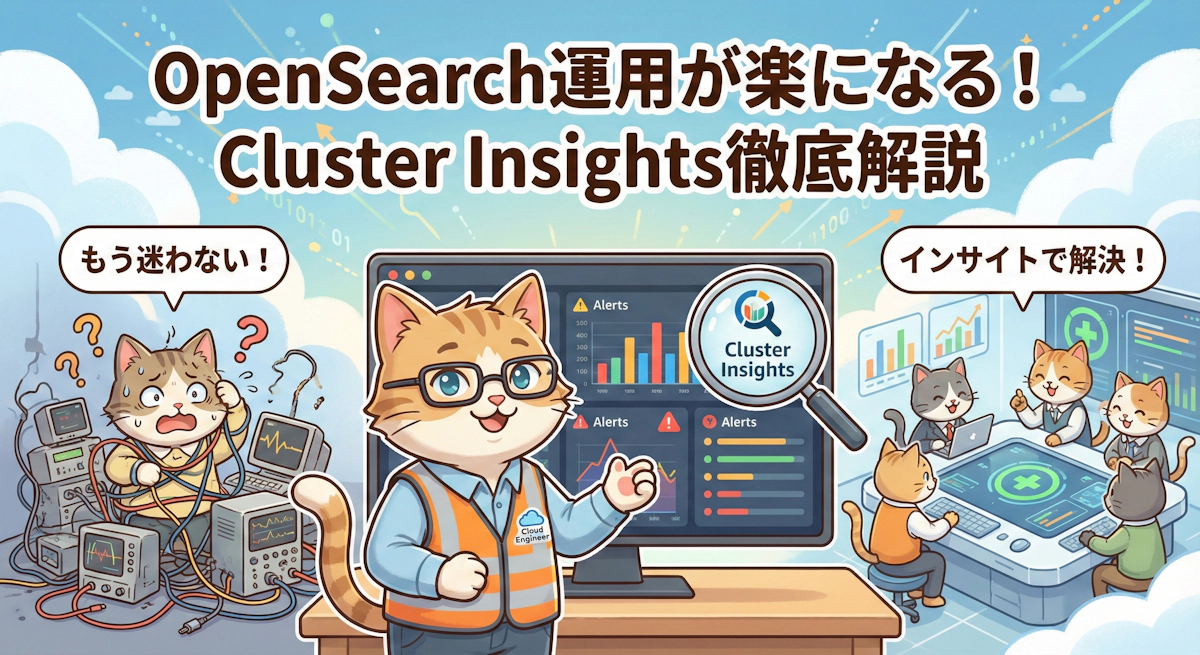 OpenSearchのCluster Insightsで実現する「事後対応から予防」への転換