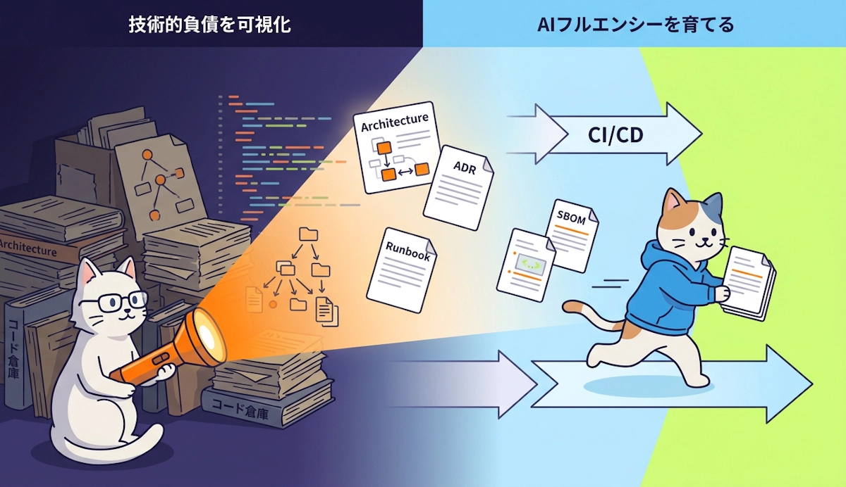 AIで技術的負債を可視化し開発チームのAIフルエンシーを同時に育てる実践ガイド