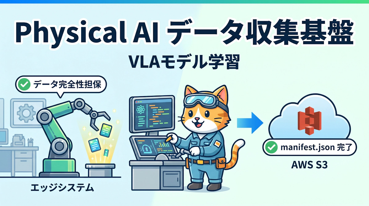 模倣学習データの完全性をエッジで守る ロボットAIデータ基盤の設計思想