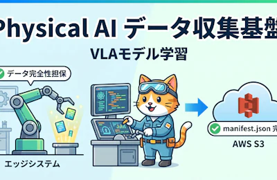 模倣学習データの完全性をエッジで守る ロボットAIデータ基盤の設計思想