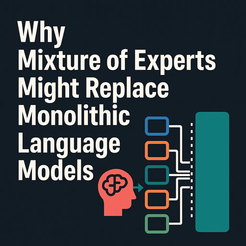 MoE（Mixture of Experts）は、入力ごとに一部の専門家だけを活性化することで、巨大モデルの性能を維持しつつ計算コストを削減する技術。Google GeminiやMeta Llama 4、Mistral Mixtralなどが採用しており、特に数学・コード生成・多言語処理で高い効果を発揮。今後のLLM設計の主流になる可能性が高いです