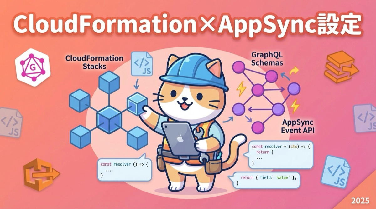 CloudFormationで構成するAWS AppSync 2025年版 - Event APIとJavaScriptランタイムがもたらす新たな可能性