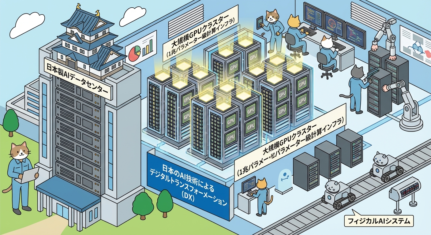 1兆パラメーター級フィジカルAI開発のロードマップ