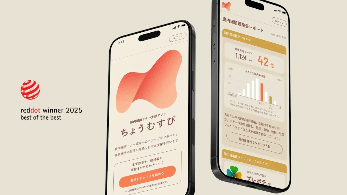 MGTxの「ちょうむすび」がレッドドット・デザイン賞最高賞受賞