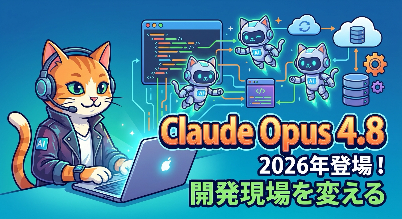 Claude Opus 4.8で変わる開発現場 — 新機能と実務への示唆をテックリード視点で読み解く