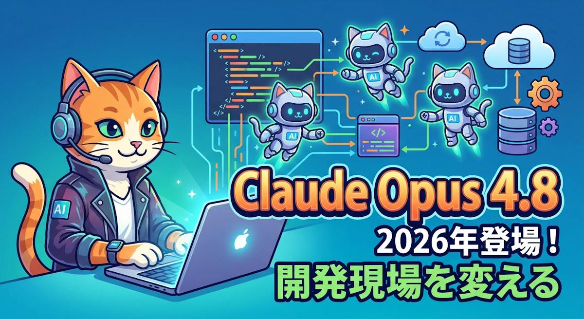 Claude Opus 4.8で変わる開発現場 — 新機能と実務への示唆をテックリード視点で読み解く