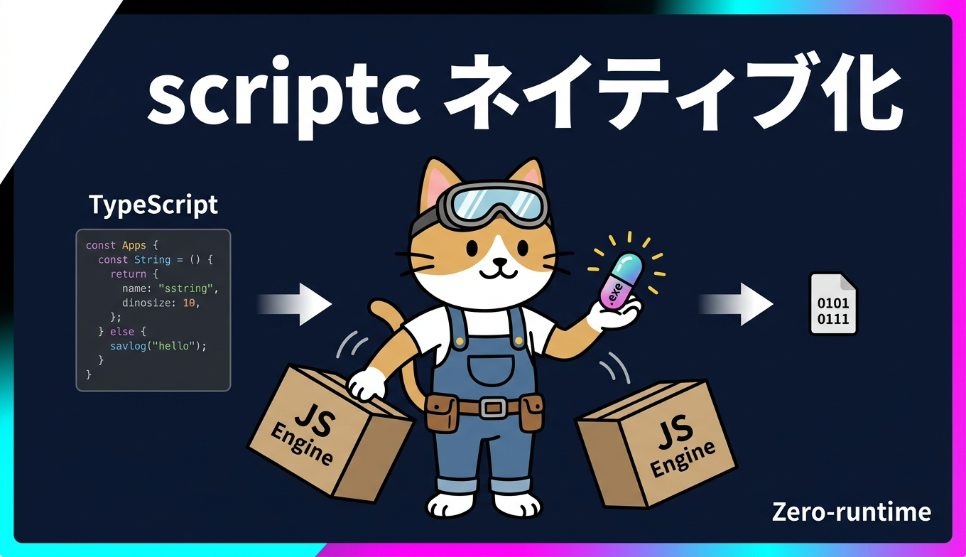 VercelのscriptcはなぜJSエンジンを捨てられたのか ネイティブ化の実力