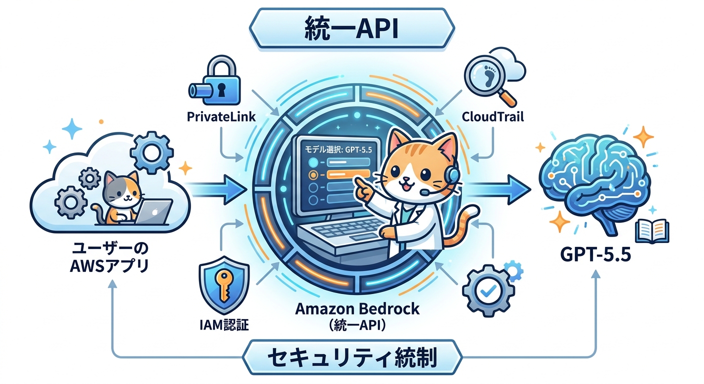 Amazon BedrockでGPT-5.5を呼び出す仕組み