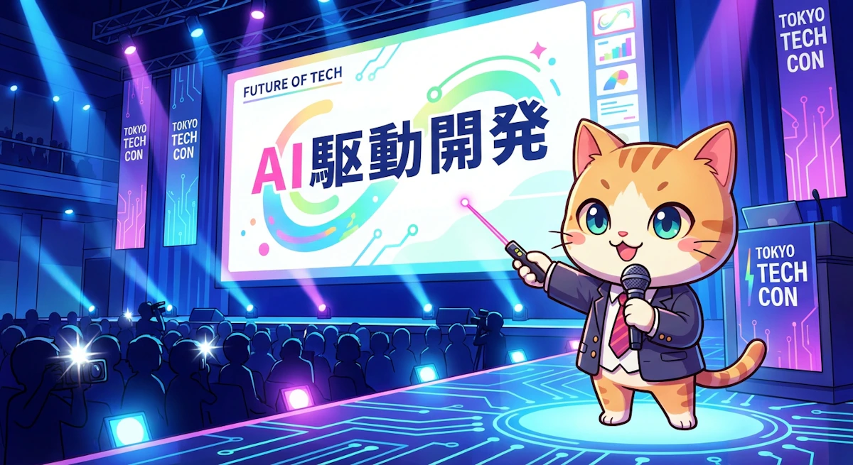 久保翔太がLTS TechDay 2025に登壇！AI駆動開発の失敗と成功、全部話してきた