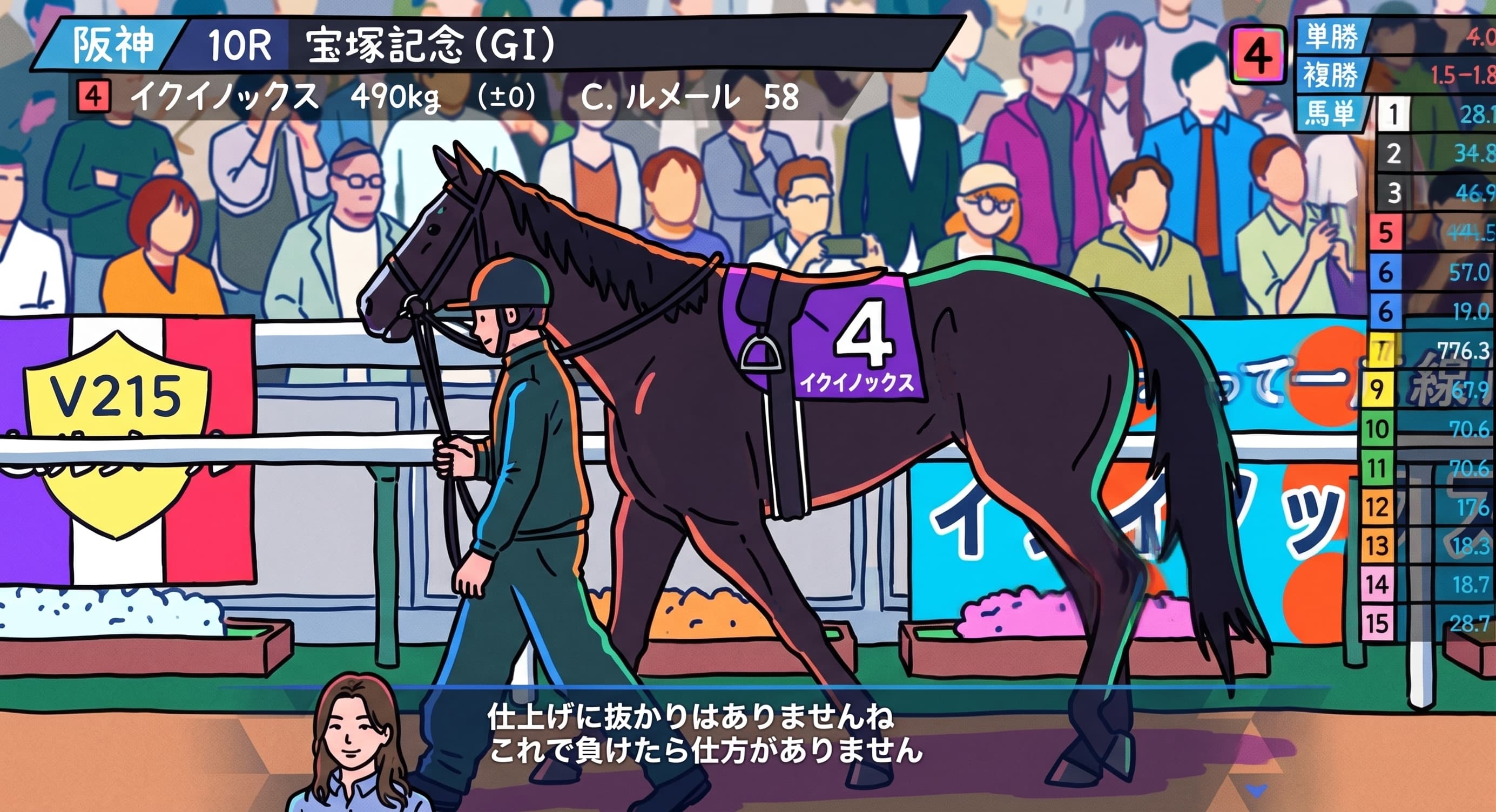 ダビスタ2 パドックのイメージ