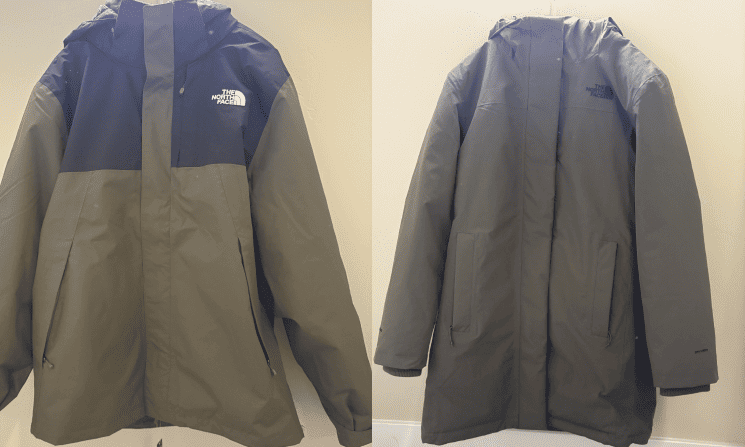 ノースフェイスのダウンジャケット