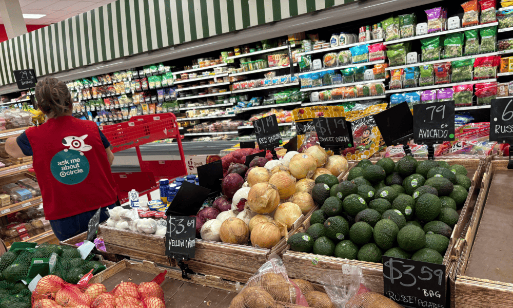 ターゲット店内