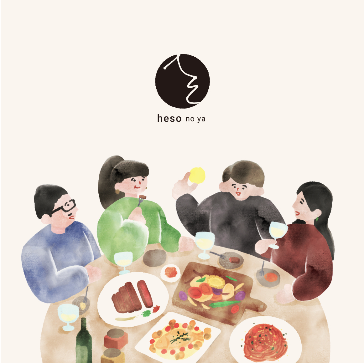 生産者と生活者をつなぐ。 <br>自社食品ブランド「へそのや」を立ち上げ