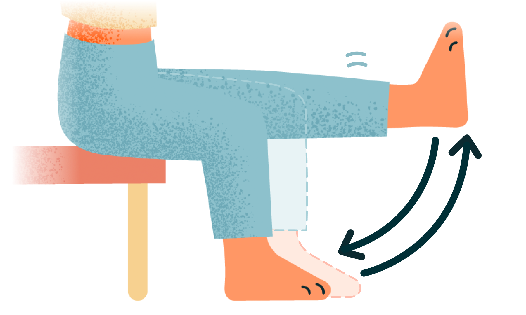 お風呂上がりに温活ストレッチ