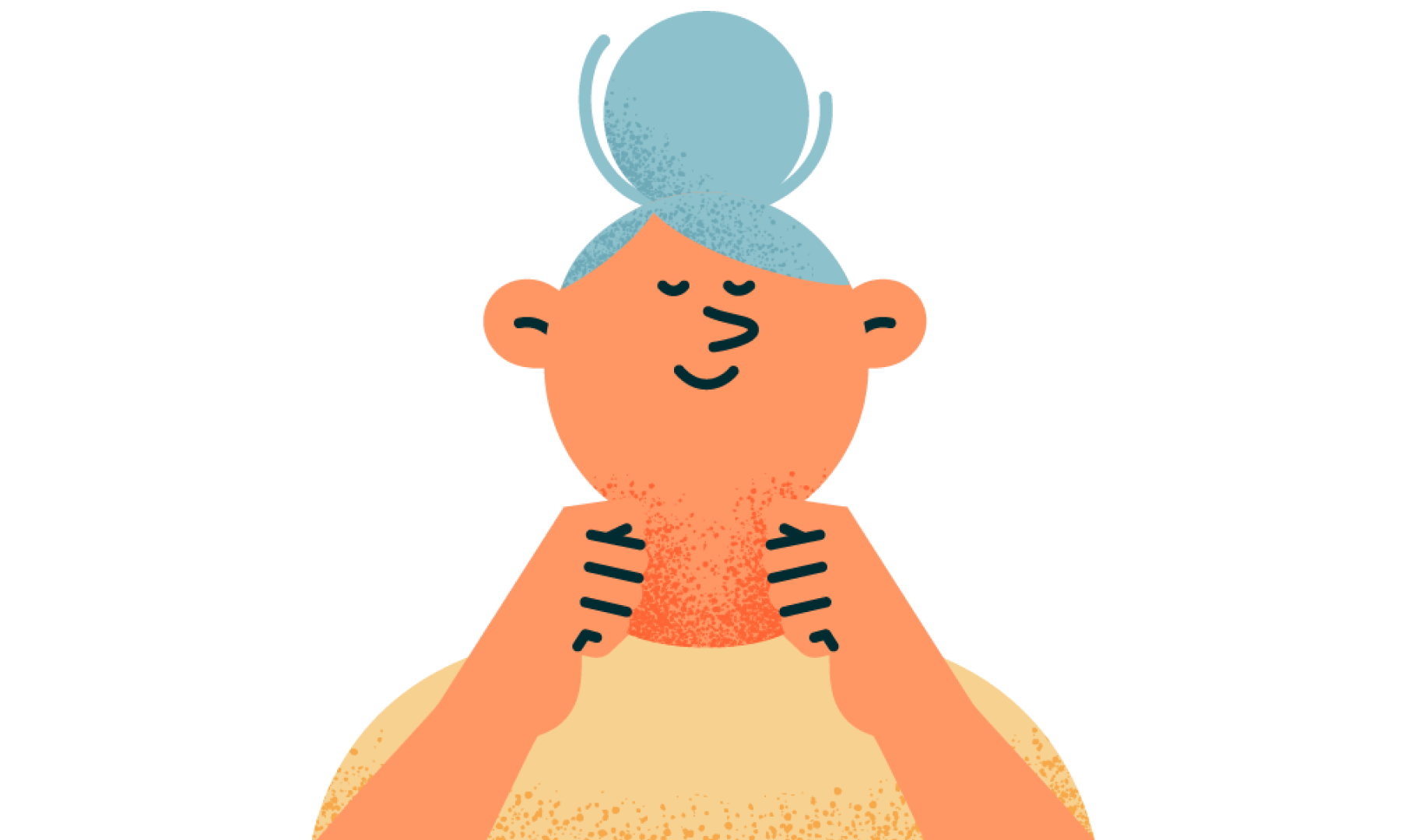 リンパの流れを促し顔のむくみを解消