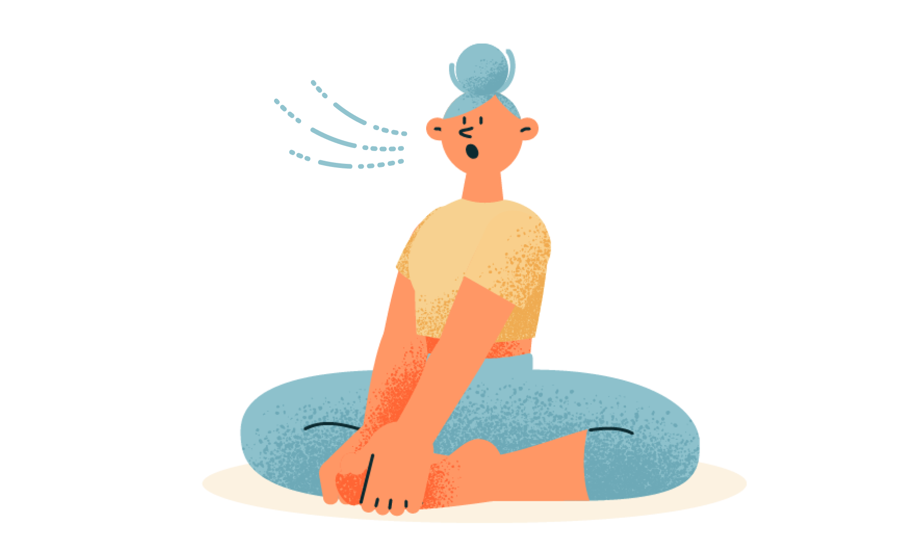 股関節周りをほぐすヨガのポーズ