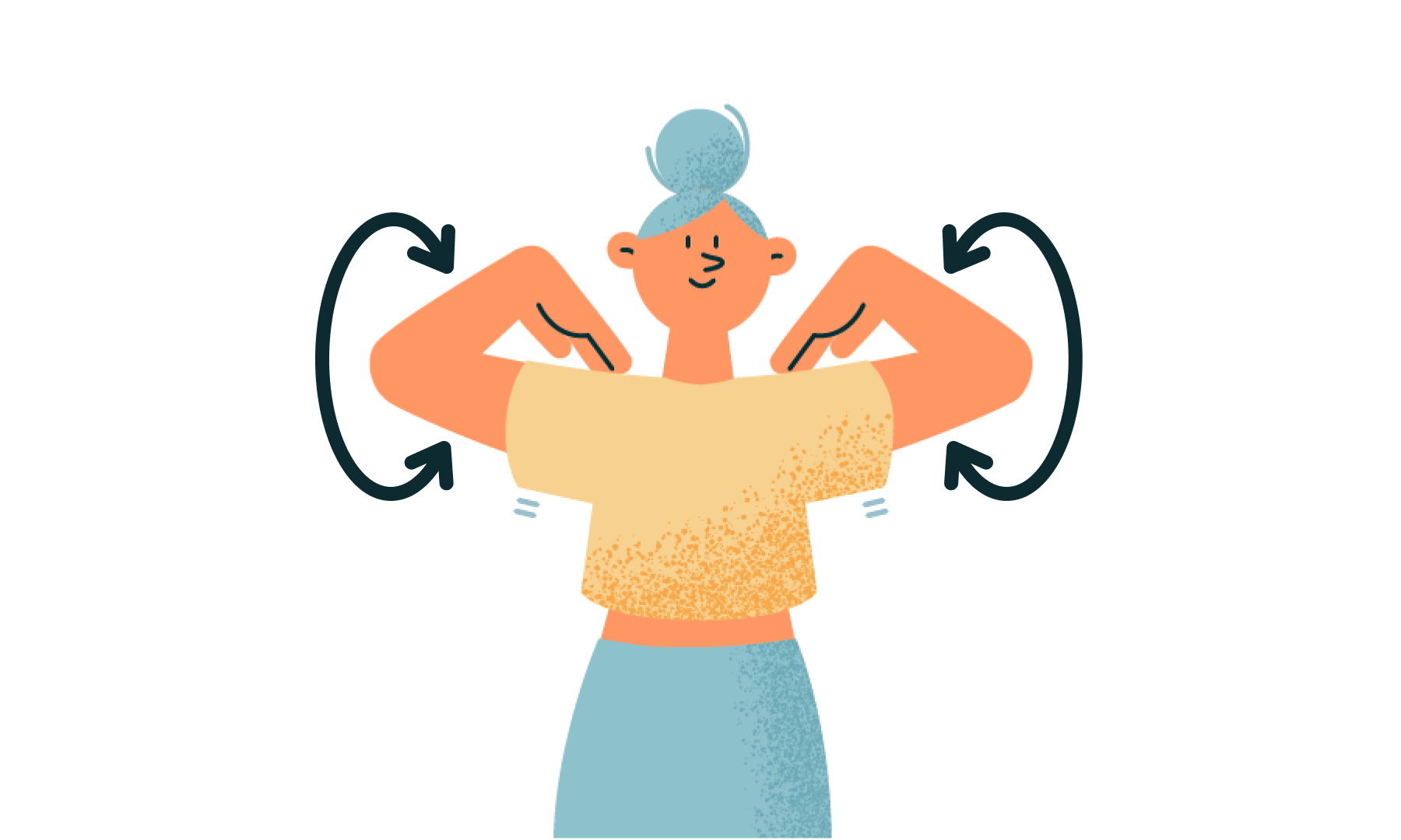 肩まわしで体温アップ!眠れるカラダづくり