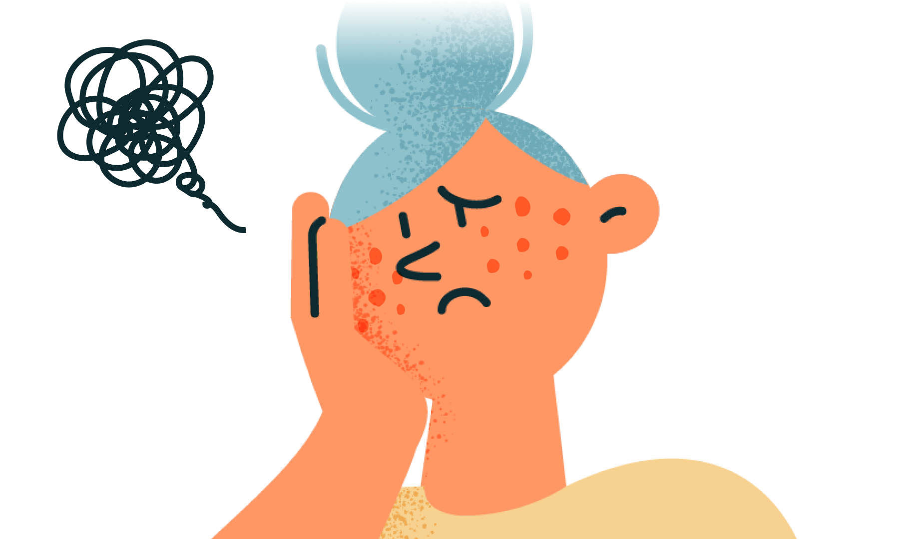 生理前のニキビや肌荒れの対策