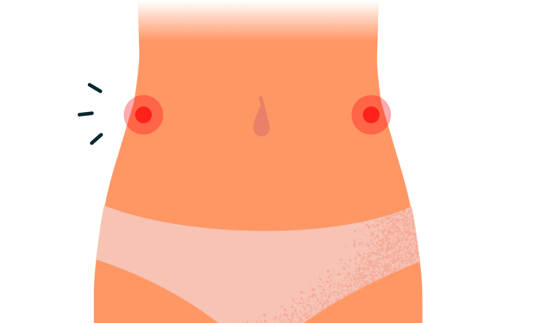 腰痛時に試してほしい仕事中でもできるツボ