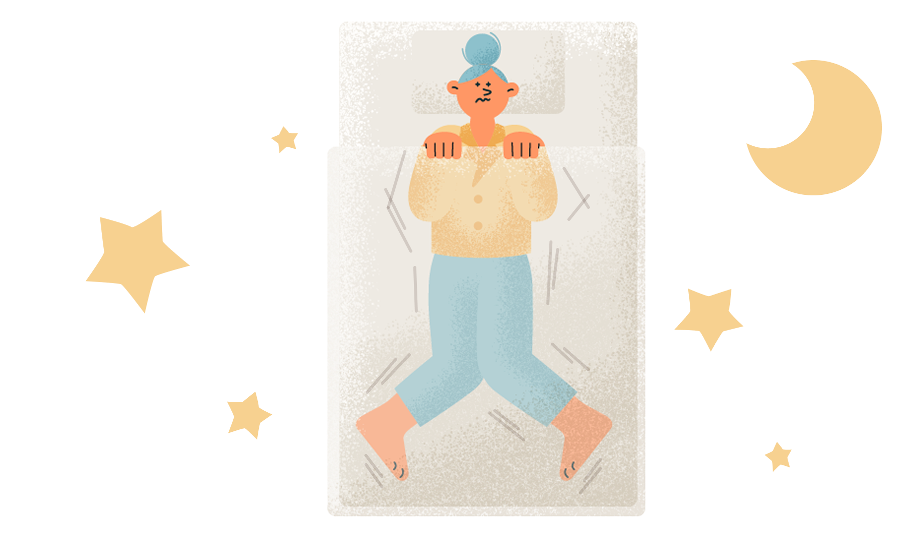 寝返りモレが不安なときのお守りショーツ