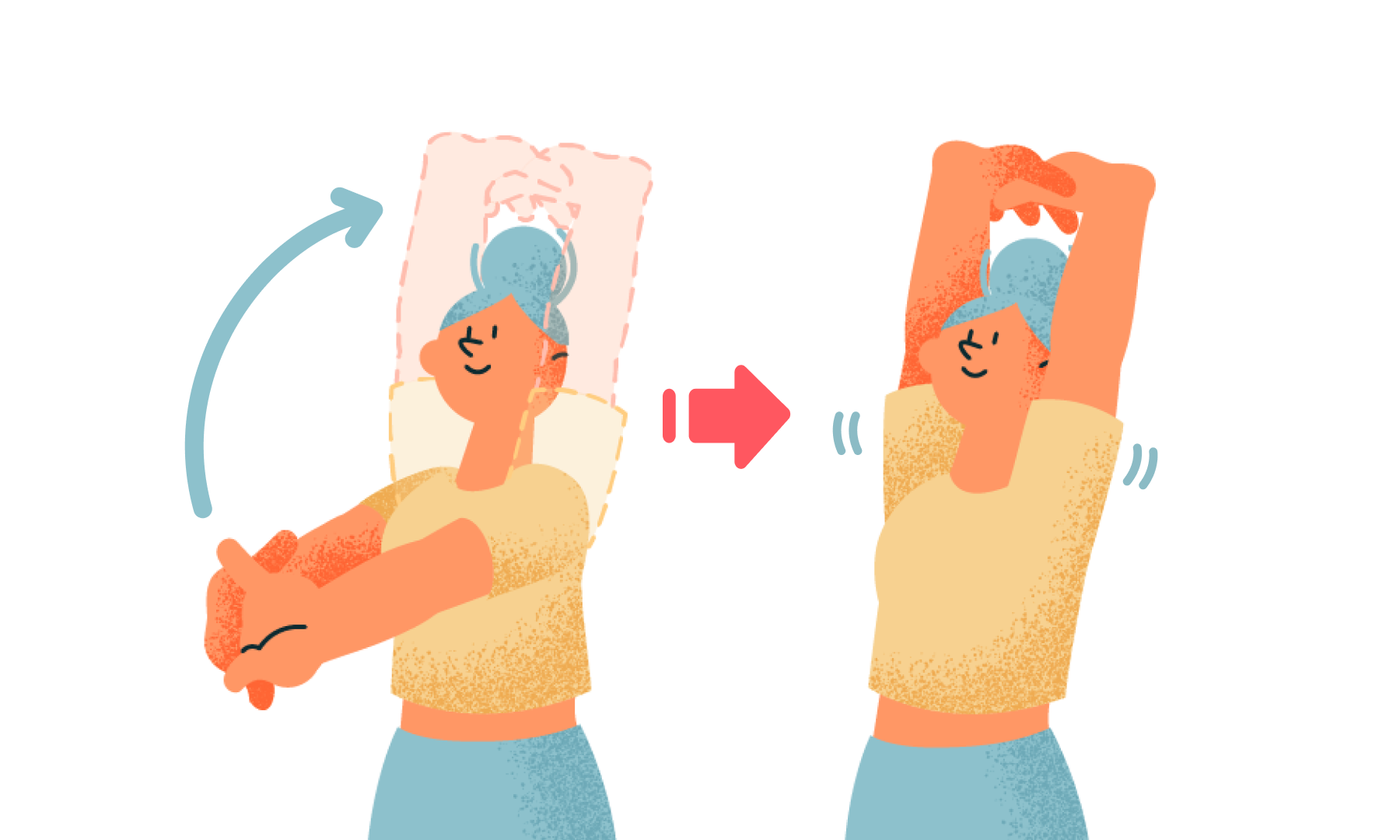 寝る前に1分間のストレッチで快眠へ