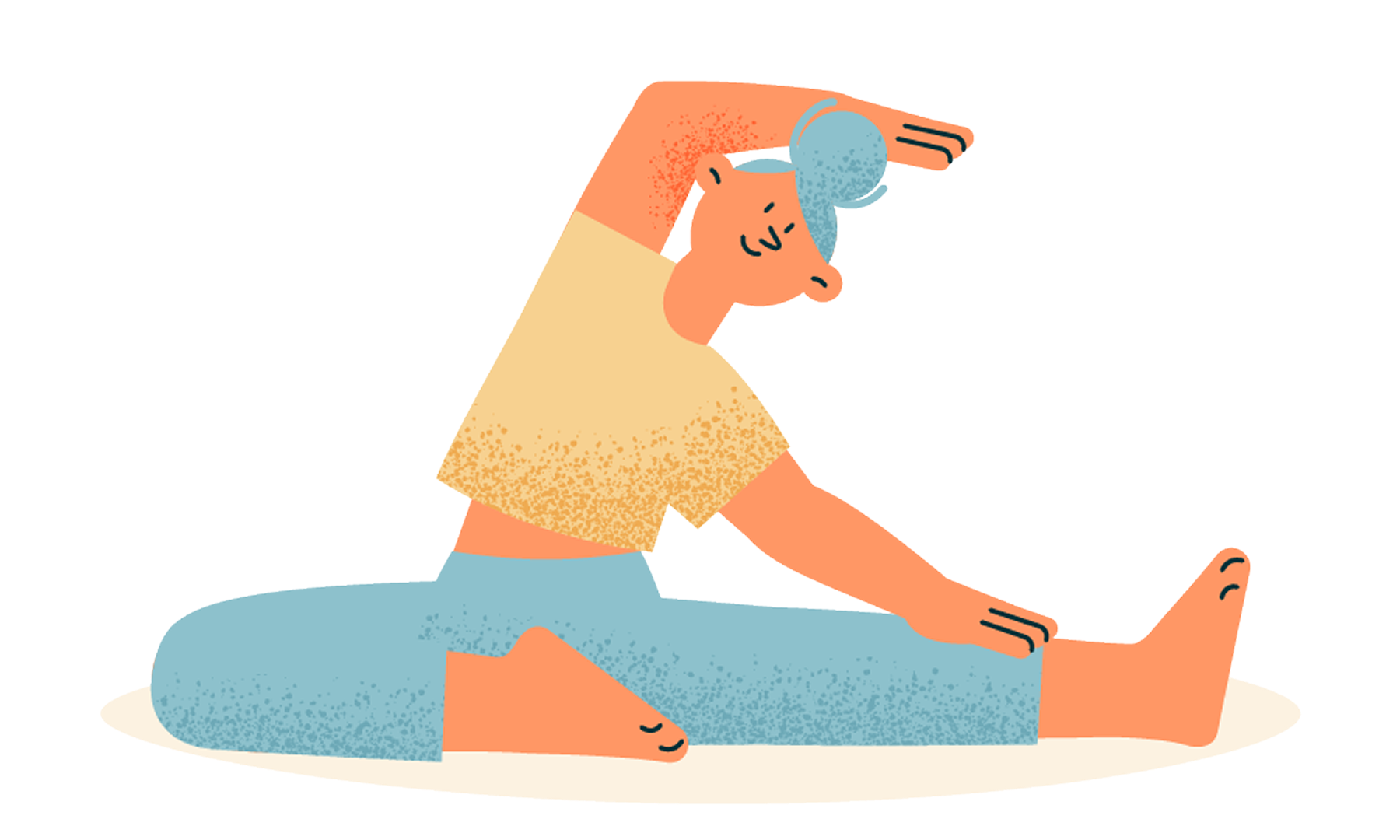 生理痛をやわらげるヨガ