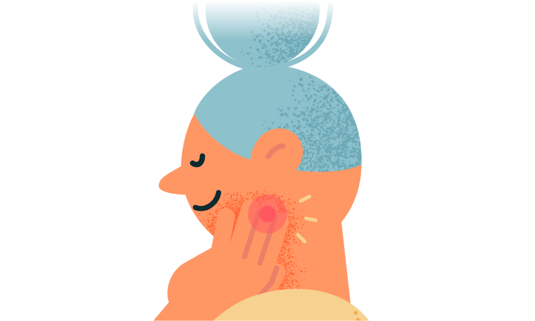 顔のたるみや吹き出物に効くマッサージ