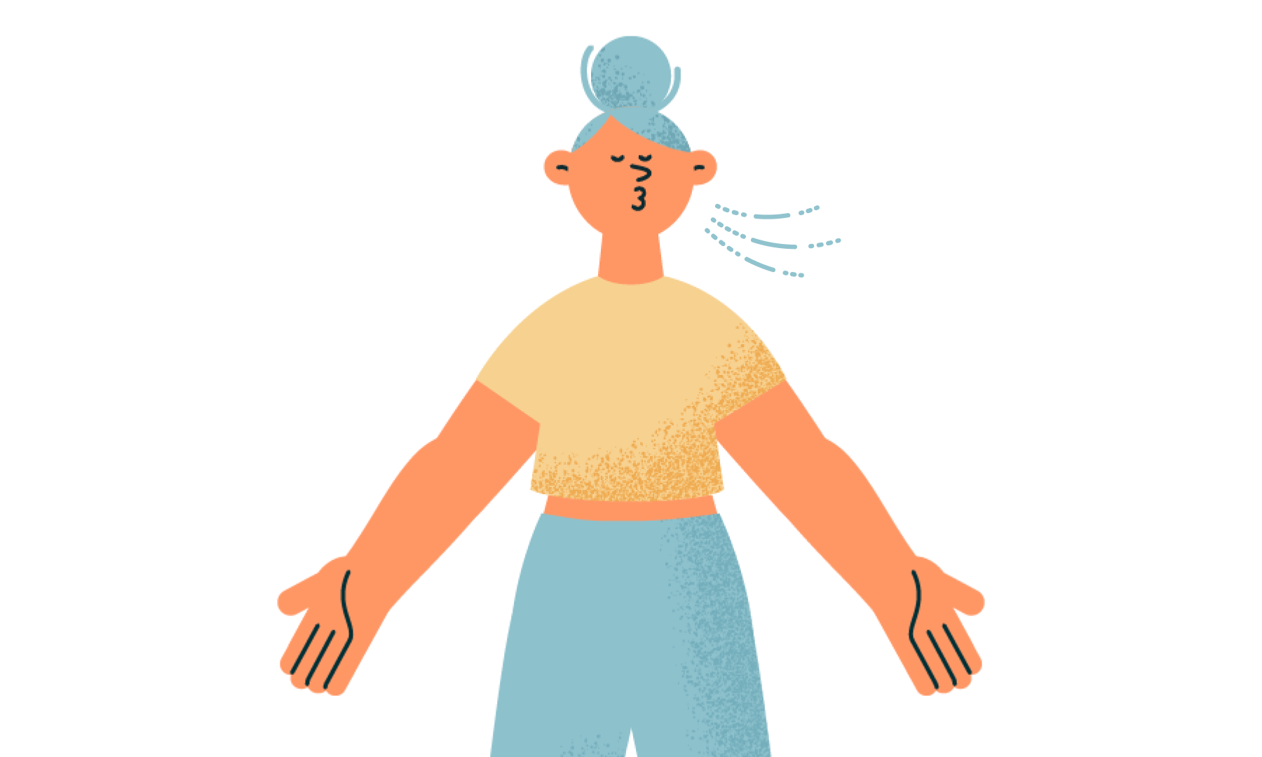 寝付けない夜にリラックスする呼吸法