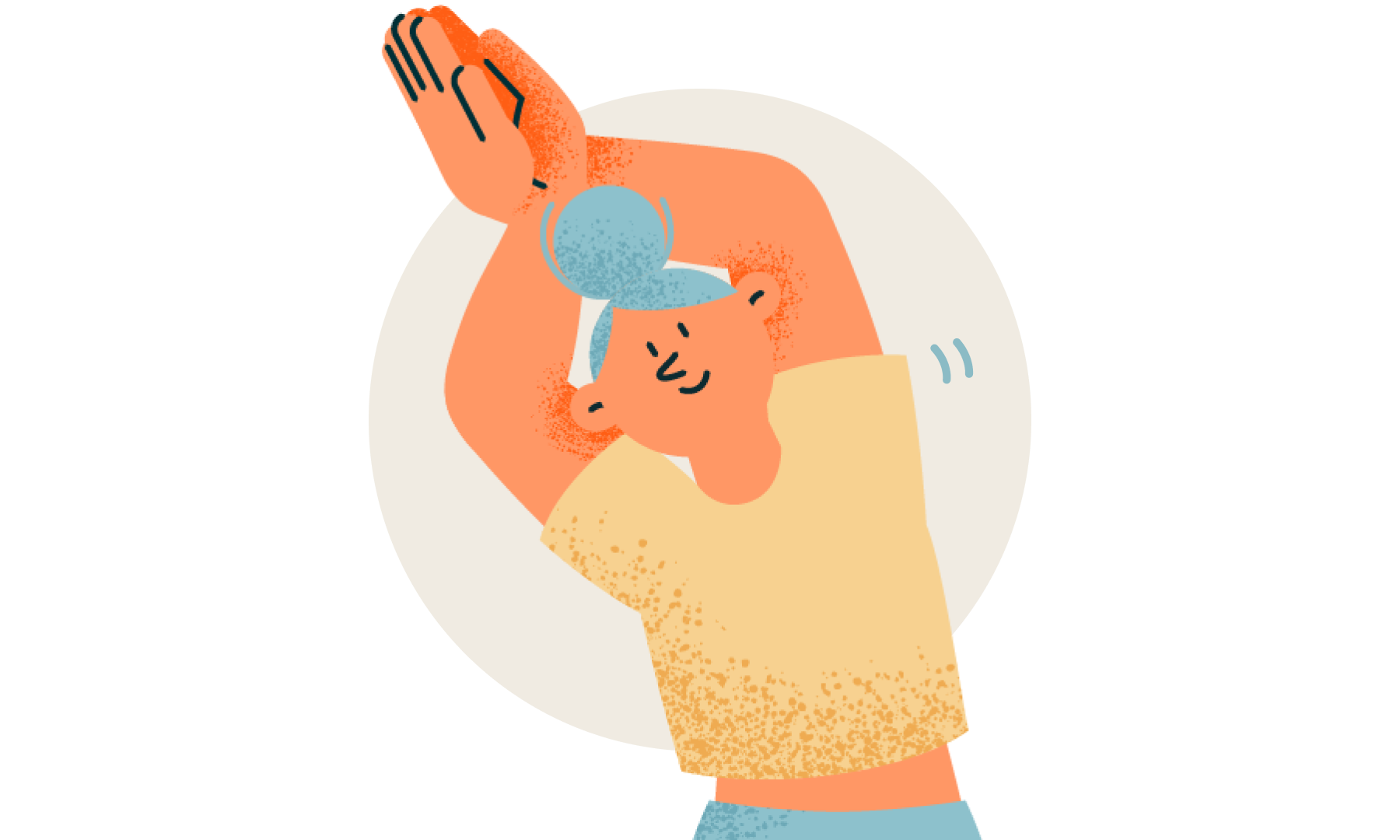 簡単体操で疲れ気味の腸を元気に