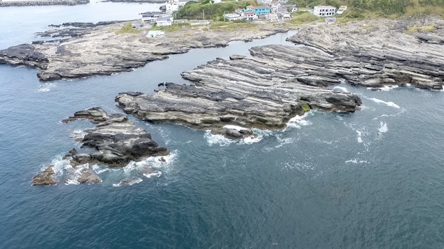 城ヶ島の釣り場案内～今も昔も釣り人に愛される人気釣り場！ 島全体がポイントの城ヶ島！～四畳半　空撮写真