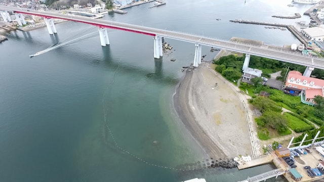 城ヶ島の釣り場案内～今も昔も釣り人に愛される人気釣り場！ 島全体がポイントの城ヶ島！～白秋碑前　空撮写真