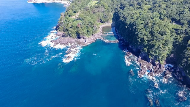 真鶴 亀ヶ崎 黒崎 空撮写真