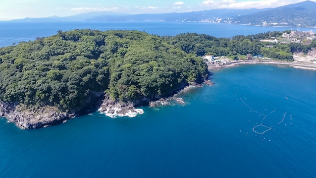 二番 二番下 釜の口 戒崎 空撮写真
