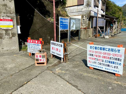 南伊豆釣り場紹介~松崎町エリア~ 岩地港(いわちこう)立入禁止写真