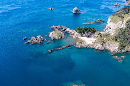南伊豆釣り場紹介~南伊豆町エリア~ 松ケ下(まつがした)空撮写真