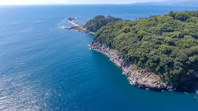 戒崎 ウシノクソ 空撮写真