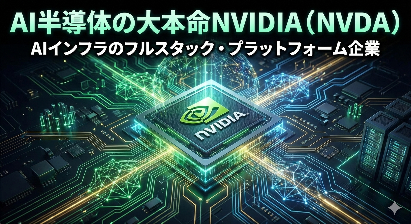 AI半導体の大本命NVIDIA（NVDA）
