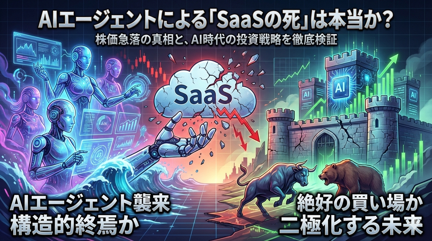 AIエージェントによる「SaaSの死」は本当か？AI時代の投資戦略を徹底検証