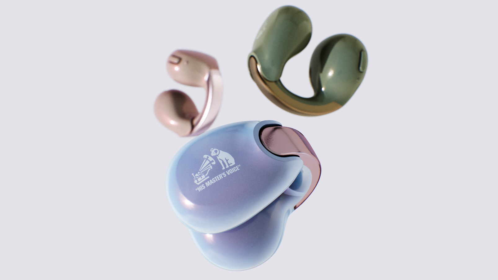 アクセサリーのような造形とCMFにこだわったイヤーカフ型ワイヤレスイヤホン「HA-NP1T」