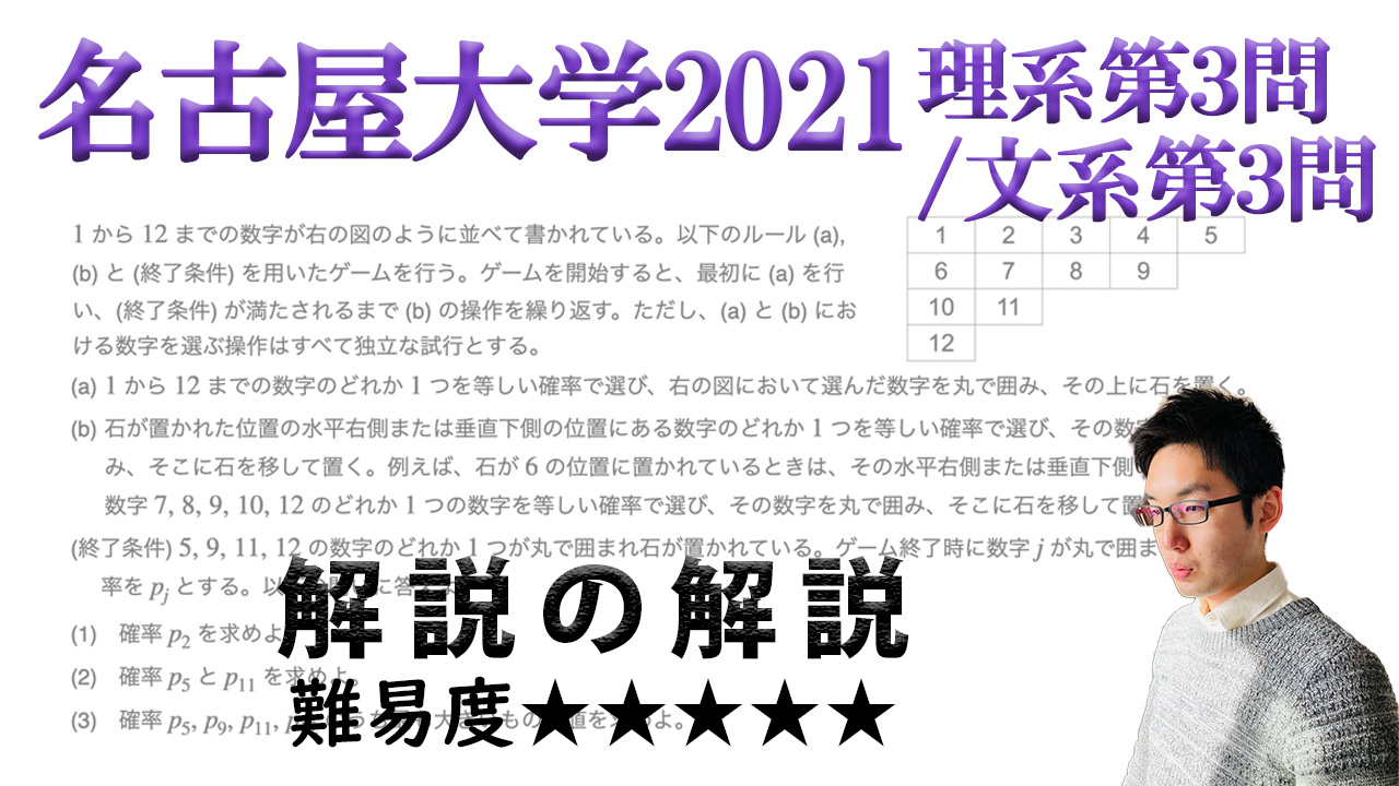 具体化から抽象化 名古屋大学21年理系第3問 文系第3問で学ぶ ノート付き Okenavi