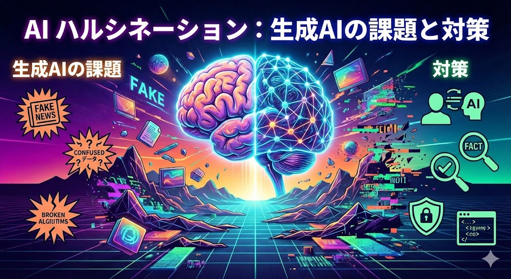 AIハルシネーション：生成AIの課題と対策