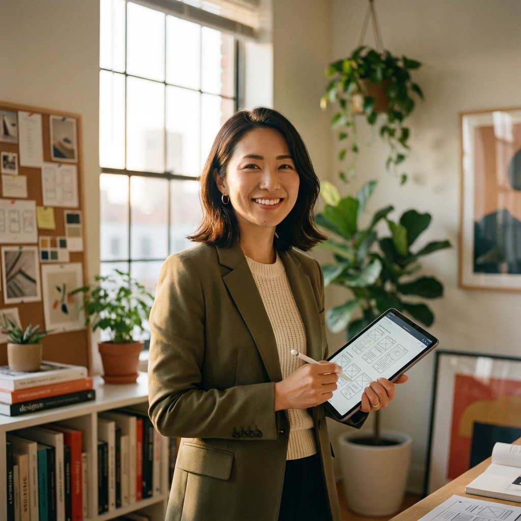 佐藤美奈（UI/UXデザイナー / デザイン部 / 2021年入社）